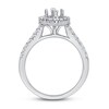 Diamond Engagement Ring Setting 1/2 ct tw 14K White Gold