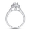 Thumbnail Image 1 of Diamond Engagement Ring Setting 1/2 ct tw 14K White Gold