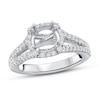 Thumbnail Image 1 of Diamond Engagement Ring Setting 5/8 ct tw Round 14K White Gold