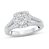 Thumbnail Image 4 of Diamond Engagement Ring Setting 5/8 ct tw Round 14K White Gold