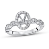 Thumbnail Image 0 of Diamond Ring Setting 1/3 ct tw Round 14K White Gold