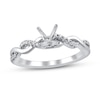 Thumbnail Image 0 of Diamond Ring Setting 1/8 ct tw Round-cut Platinum