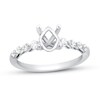 Thumbnail Image 0 of Diamond Engagement Ring Setting 1/3 ct tw Round 14K White Gold
