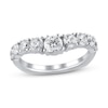 Hearts Desire Diamond Ring 1 1/3 ct tw Ideal-cut 18K White Gold