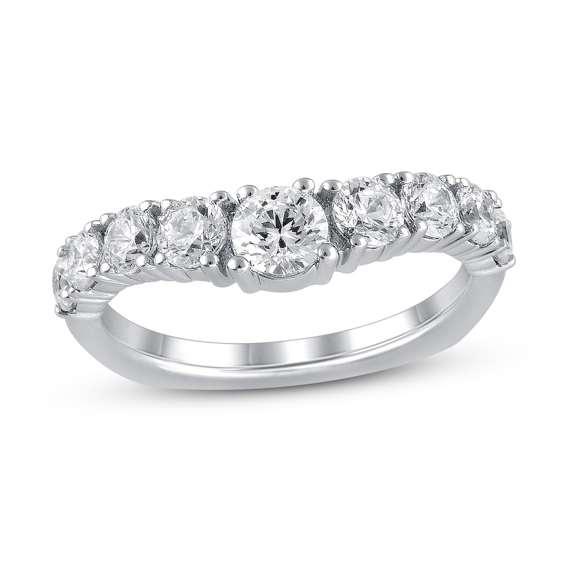 Main Image 1 of Diamond Ring 1-1/3 ct tw Ideal-cut 18K White Gold