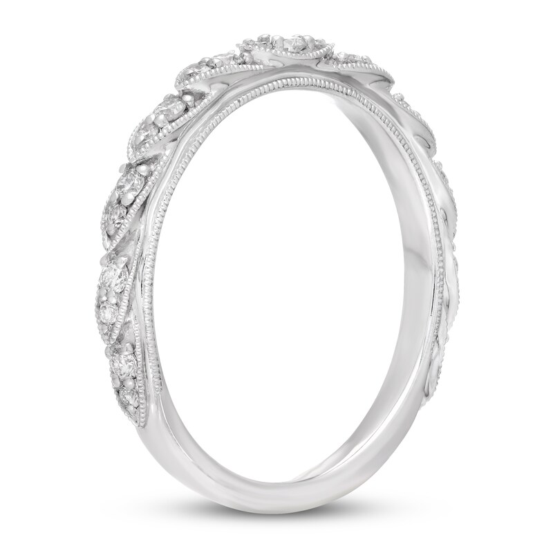 Neil Lane Men's Diamond Wedding Band 1 ct tw Round-cut 14K White Gold