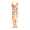 Thumbnail Image 2 of Diamond Engagement Ring Setting 1/2 ct tw Round 14K Rose Gold