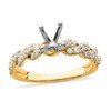 Thumbnail Image 0 of Diamond Ring Setting 1/2 ct tw Round 14K Yellow Gold