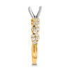 Thumbnail Image 2 of Diamond Ring Setting 1/2 ct tw Round 14K Yellow Gold