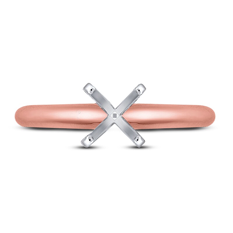 Main Image 3 of Solitaire Ring Setting 14K Rose Gold