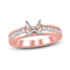 Thumbnail Image 1 of Diamond Ring Setting 1/2 ct tw Round 14K Rose Gold