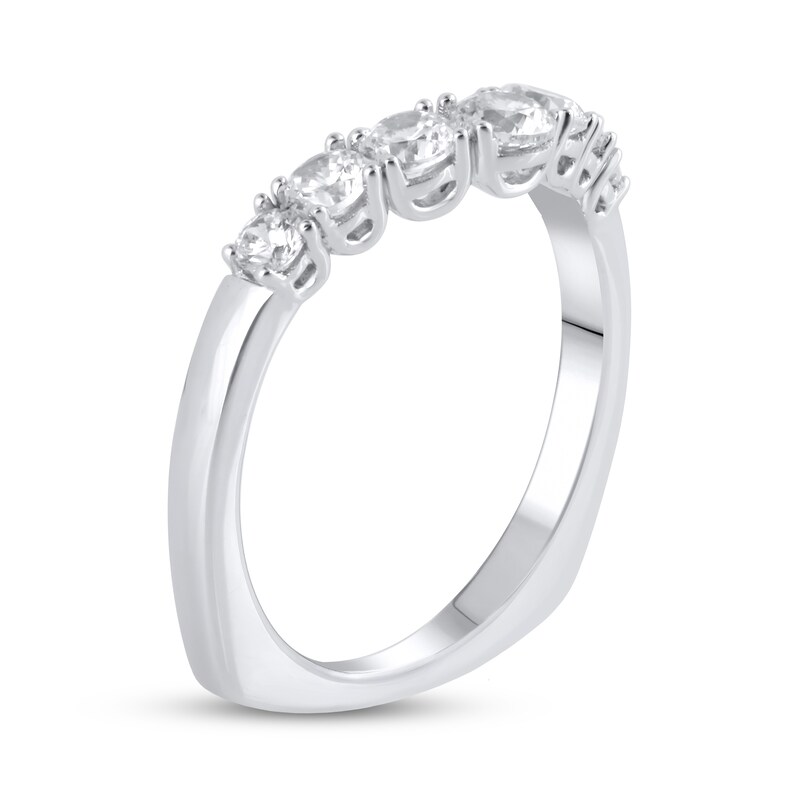 Main Image 2 of Diamond Enhancer Ring 3/4 ct tw Round 18K White Gold