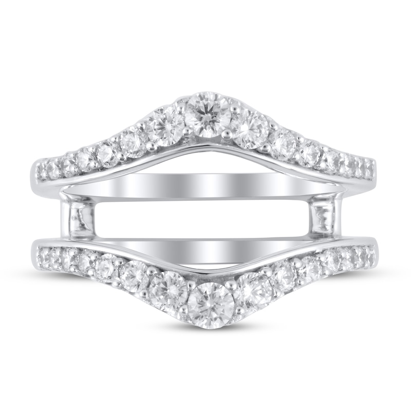 Main Image 3 of Diamond Enhancer Ring 3/4 ct tw Round 18K White Gold