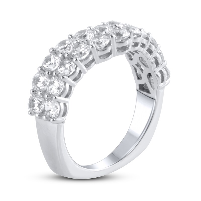 Main Image 2 of Diamond Enhancer Ring 2 ct tw Round 18K White Gold