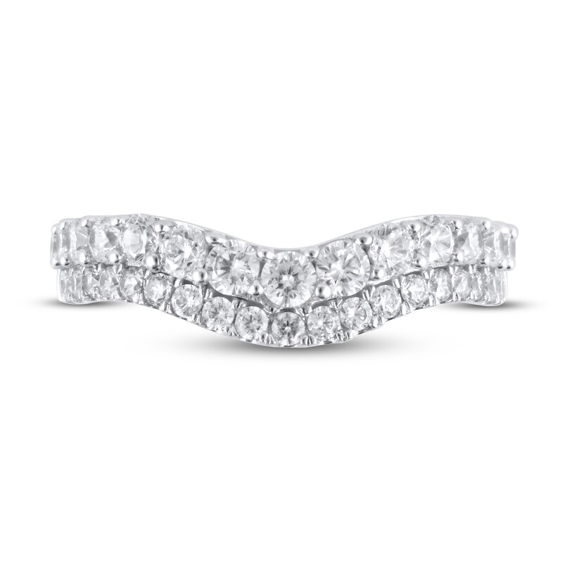 Main Image 3 of Diamond Enhancer Ring 1 ct tw Round 18K White Gold
