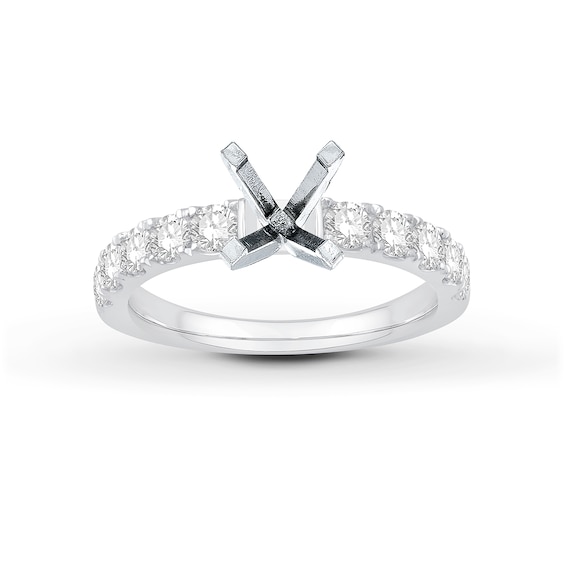 Chosen Diamond Engagement Ring Setting 7/8 ct tw Platinum