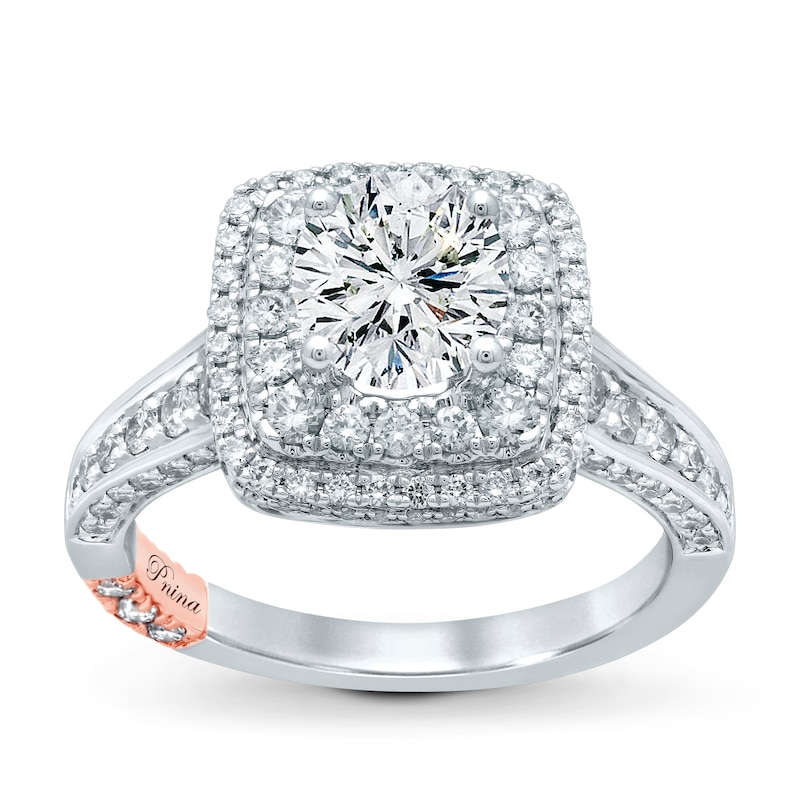 Main Image 3 of Pnina Tornai Definitely Yes Diamond Engagement Ring Setting 1 ct tw Round 14K White Gold