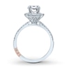 Thumbnail Image 1 of Pnina Tornai About Time Diamond Engagement Ring Setting 1 ct tw Round 14K White Gold