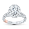 Thumbnail Image 2 of Pnina Tornai About Time Diamond Engagement Ring Setting 1 ct tw Round 14K White Gold