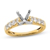 Thumbnail Image 1 of Diamond Engagement Ring Setting 5/8 ct tw Round 18K Yellow Gold