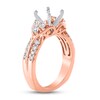 Thumbnail Image 2 of Diamond Engagement Ring Setting 3/4 ct tw Round 18K Rose Gold