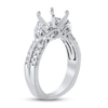 Thumbnail Image 2 of Diamond Engagement Ring Setting 3/4 ct tw Round 18K White Gold