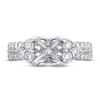 Thumbnail Image 3 of Diamond Engagement Ring Setting 3/4 ct tw Round 18K White Gold