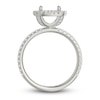 Thumbnail Image 2 of Michael M Diamond Engagement Ring Setting 1/2 ct tw Round 18K White Gold