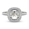 Thumbnail Image 4 of Michael M Diamond Engagement Ring Setting 1/2 ct tw Round 18K White Gold