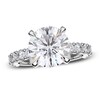 Thumbnail Image 0 of Michael M Diamond Engagement Ring Setting 1-1/6 ct tw Round 18K White Gold (Center diamond is sold separately)