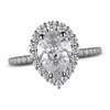 Thumbnail Image 0 of Michael M Diamond Engagement Ring Setting 5/8 ct tw Round 18K White Gold (Center diamond is sold separately)