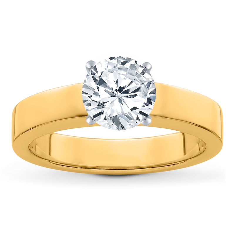 Main Image 3 of Diamond Engagement Ring Setting 14K Yellow Gold