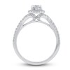 Thumbnail Image 5 of Diamond Engagement Ring 3/4 ct tw Round 10K White Gold