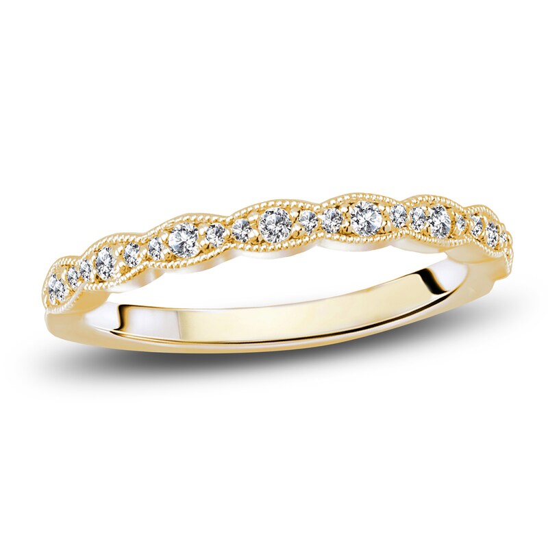 Main Image 1 of Diamond Anniversary Band 1/6 ct tw Round 14K Yellow Gold