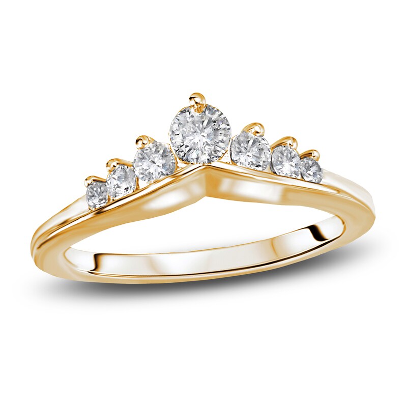 Main Image 1 of Diamond Anniversary Band 3/8 ct tw Round 14K Yellow Gold