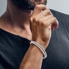 Thumbnail Image 6 of Diamond Cuban Link Bracelet 2-7/8 ct tw Round 10K White Gold 7"