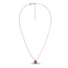 Thumbnail Image 1 of Juliette Maison Natural Amethyst Pendant Necklace 10K Rose Gold