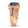 Thumbnail Image 3 of Le Vian Natural Tanzanite Ring 5/8 ct tw Diamonds 14K Strawberry Gold