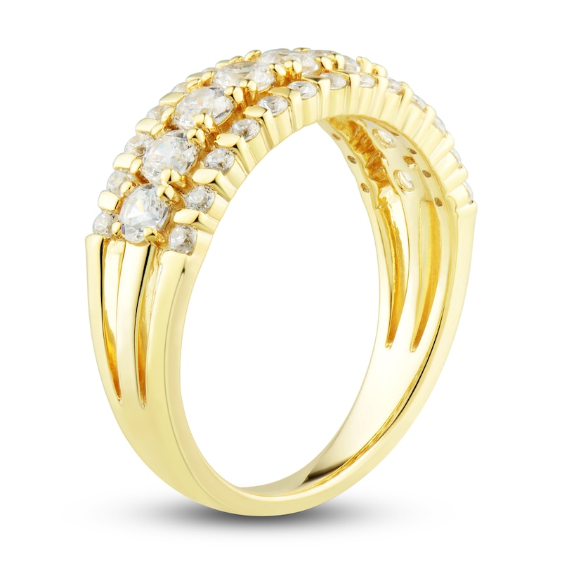 Diamond Wedding Band 1 ct tw Round 14K Yellow Gold | Jared