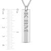 Thumbnail Image 2 of Men's Engravable Pendant Necklace Yellow Gold-Plated Sterling Silver 22"