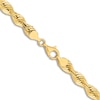 Thumbnail Image 3 of Men's Solid Quad Rope Chain Necklace 14K Yellow Gold 7.0mm 24"