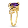 Thumbnail Image 2 of Le Vian Wrapped In Chocolate Natural Amethyst Ring 3/8 ct tw Diamonds 14K Honey Gold