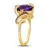 Thumbnail Image 3 of Le Vian Wrapped In Chocolate Natural Amethyst Ring 3/8 ct tw Diamonds 14K Honey Gold