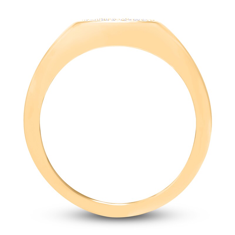 Main Image 2 of Diamond Ring 1/10 ct tw Round 14K Yellow Gold