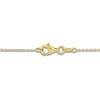 Thumbnail Image 2 of High-Polish Heart Pendant Necklace 14K Yellow Gold 17&quot;