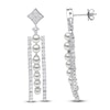 Thumbnail Image 2 of Yoko London Akoya Cultured Pearl Dangle Earrings 1-1/2 ct tw Diamonds 18K White Gold