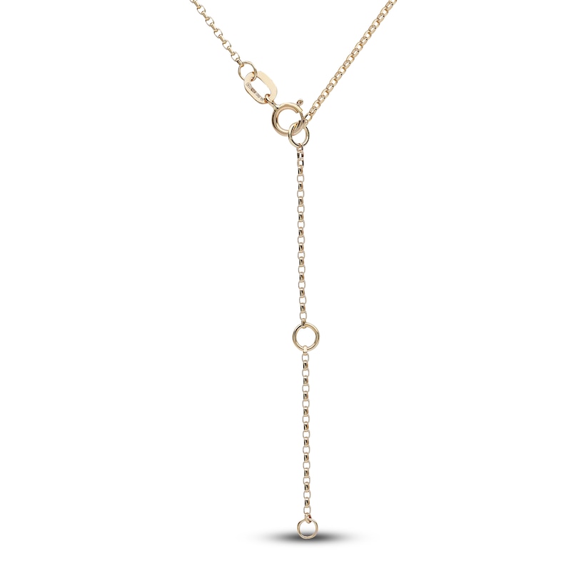 Main Image 3 of Yoko London Akoya Cultured Pearl Necklace 1/5 ct tw Diamonds 18K Yellow Gold 18"