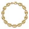 Thumbnail Image 2 of High-Polish Mariner Link Bracelet 14K Yellow Gold 8&quot;