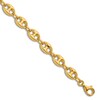 Thumbnail Image 3 of High-Polish Mariner Link Bracelet 14K Yellow Gold 8&quot;