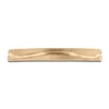 Thumbnail Image 3 of Men's Textured Wave Wedding Band 14K Yellow Gold 3mm